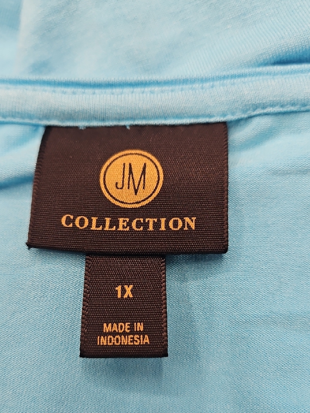 JM Collection SET OF 2 Sleeveless Tank Top in Aqua And Blue Size 1X - Picture 6 of 7